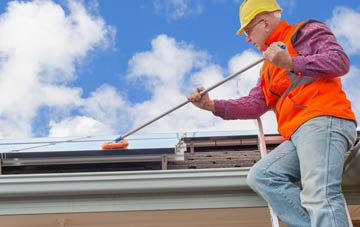 Wholeflats soft wash roof cleaning